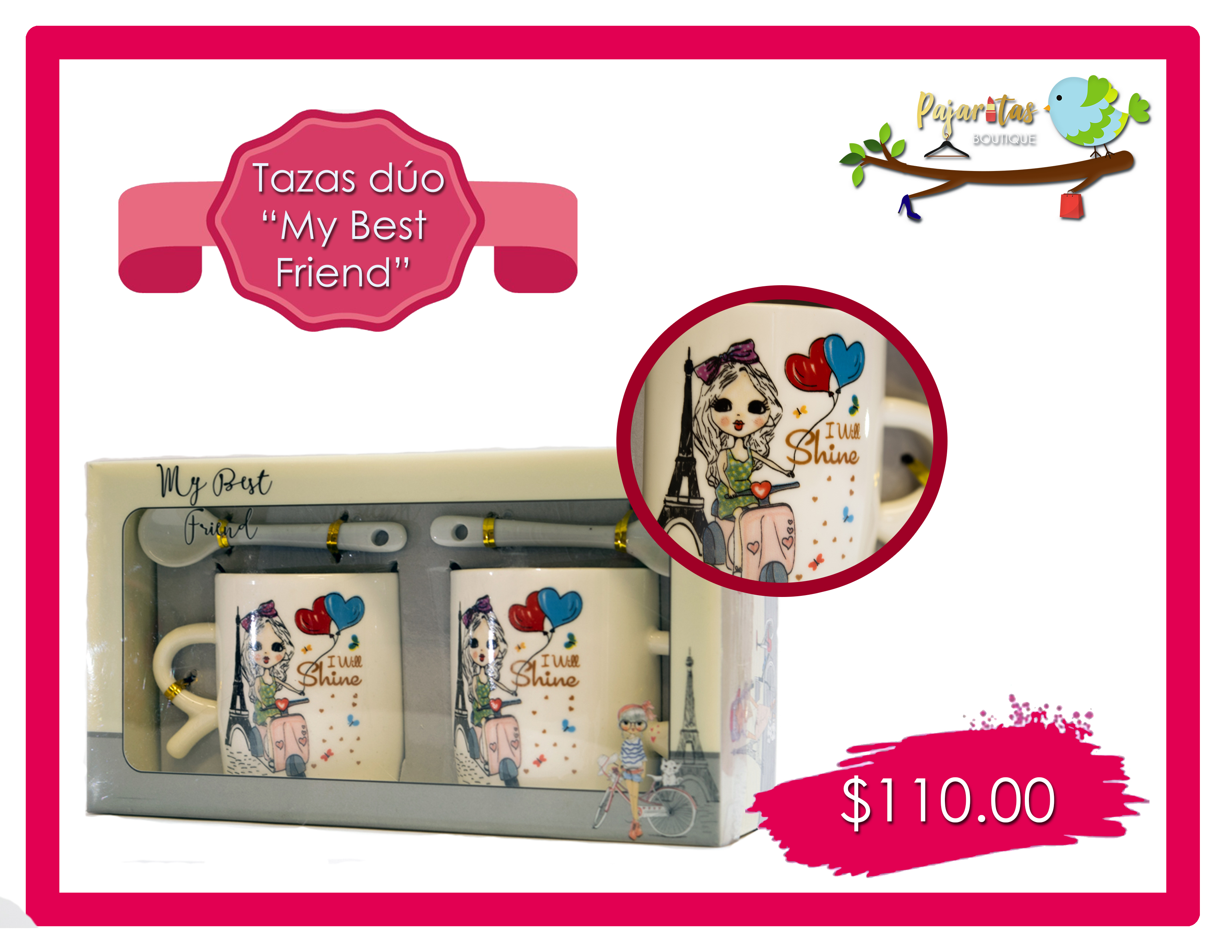 Tazas duo best friend